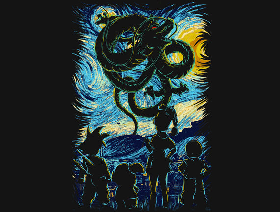 Dragon In Strry Night