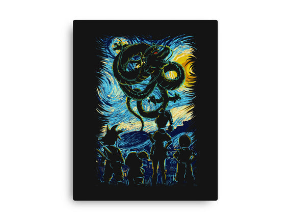 Dragon In Strry Night