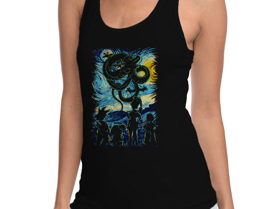 Dragon In Strry Night