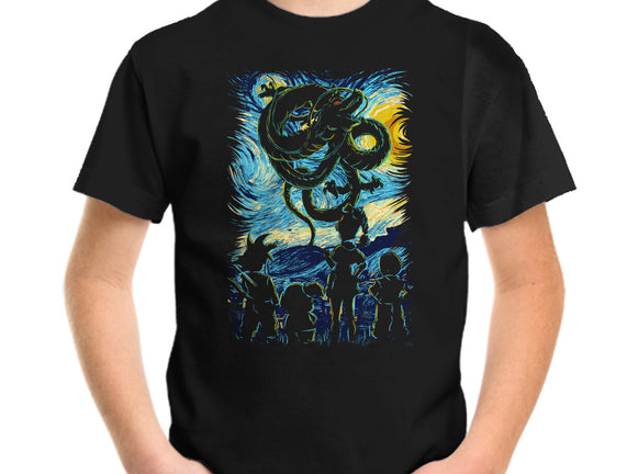 Dragon In Strry Night