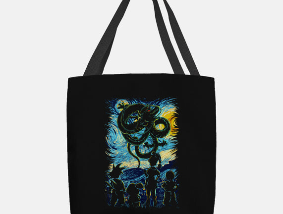 Dragon In Strry Night