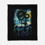 Dragon In Strry Night-None-Fleece-Blanket-fanfabio