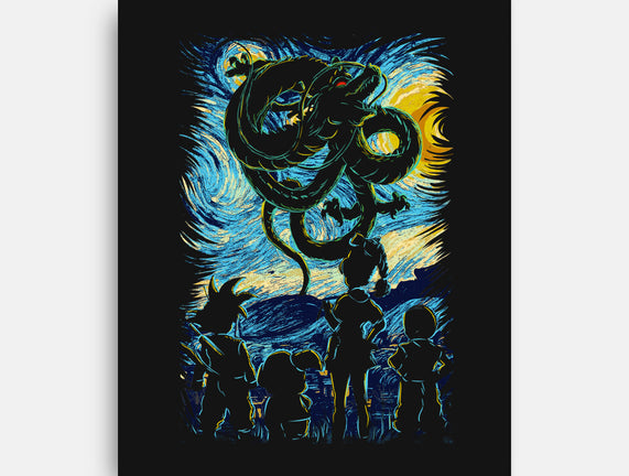 Dragon In Strry Night