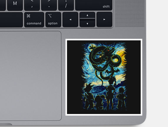 Dragon In Strry Night