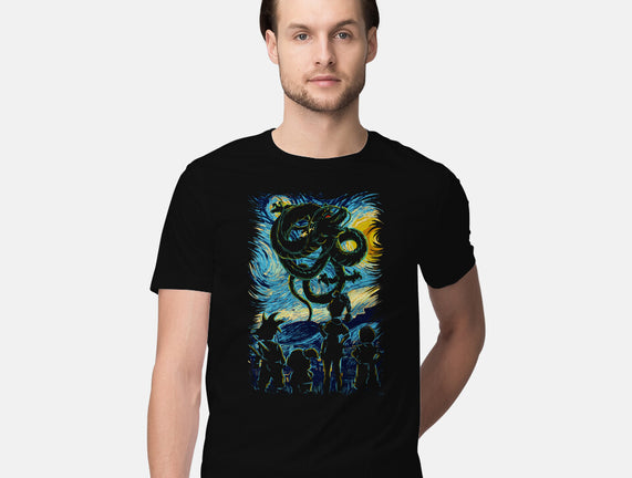 Dragon In Strry Night