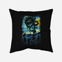 Dragon In Strry Night-None-Removable Cover w Insert-Throw Pillow-fanfabio