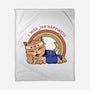Happy Meowster-None-Fleece-Blanket-vp021