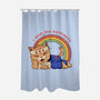 Happy Meowster-None-Polyester-Shower Curtain-vp021