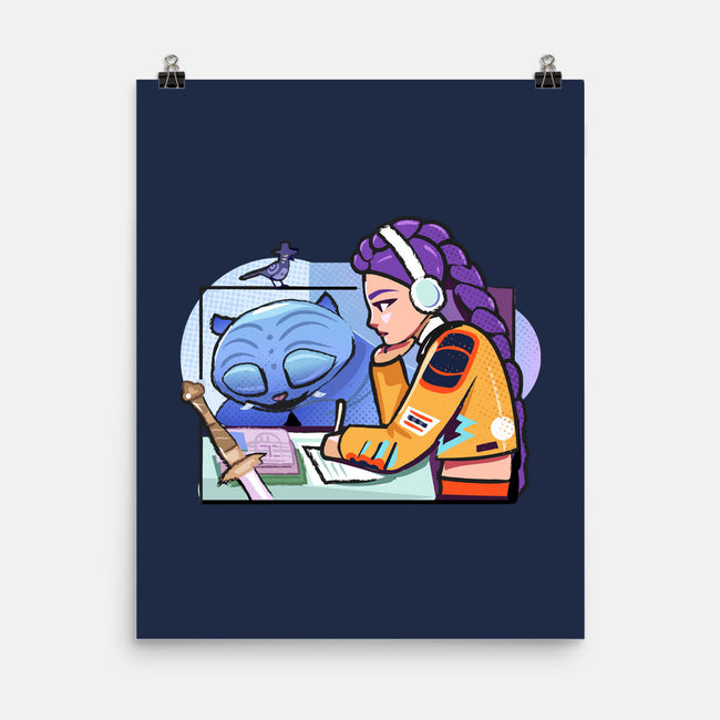 K-pop Mix-None-Matte-Poster-Vanadium