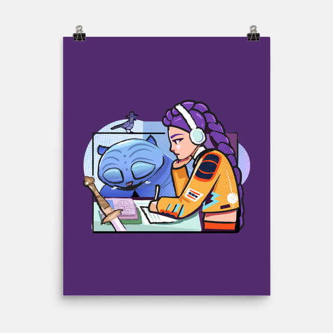 K-pop Mix-None-Matte-Poster-Vanadium