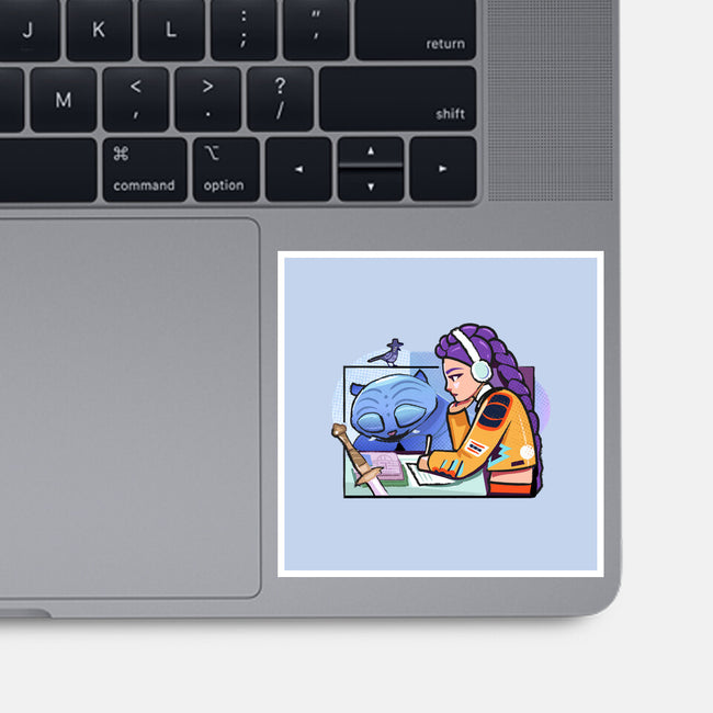 K-pop Mix-None-Glossy-Sticker-Vanadium