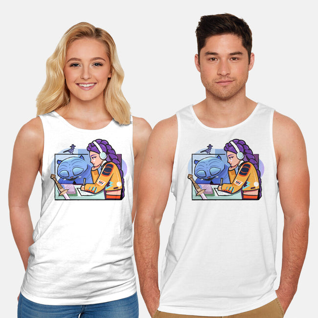 K-pop Mix-Unisex-Basic-Tank-Vanadium