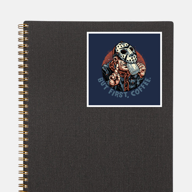 Camp Coffee-None-Glossy-Sticker-glitchygorilla