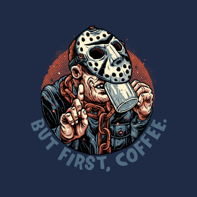 Camp Coffee-Unisex-Kitchen-Apron-glitchygorilla