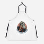 Camp Coffee-Unisex-Kitchen-Apron-glitchygorilla