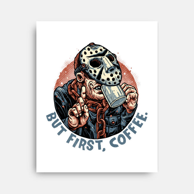 Camp Coffee-None-Stretched-Canvas-glitchygorilla