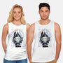 Just Speak Friend-Unisex-Basic-Tank-glitchygorilla