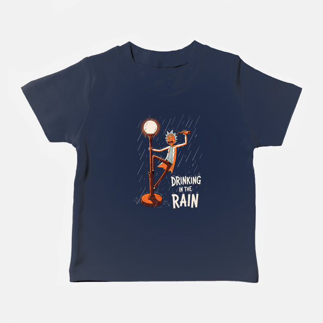 Drinking In The Rain-Baby-Basic-Tee-P1yu5h