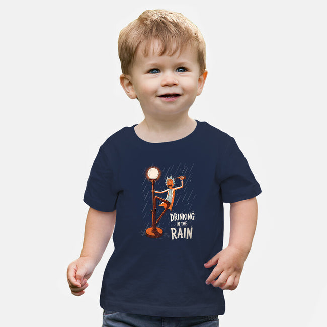 Drinking In The Rain-Baby-Basic-Tee-P1yu5h