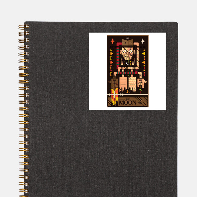 Freddy The Moon Man-None-Glossy-Sticker-BadBox