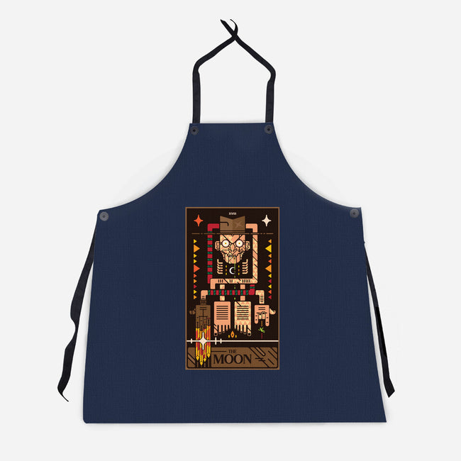 Freddy The Moon Man-Unisex-Kitchen-Apron-BadBox