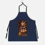 Freddy The Moon Man-Unisex-Kitchen-Apron-BadBox