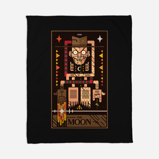 Freddy The Moon Man-None-Fleece-Blanket-BadBox