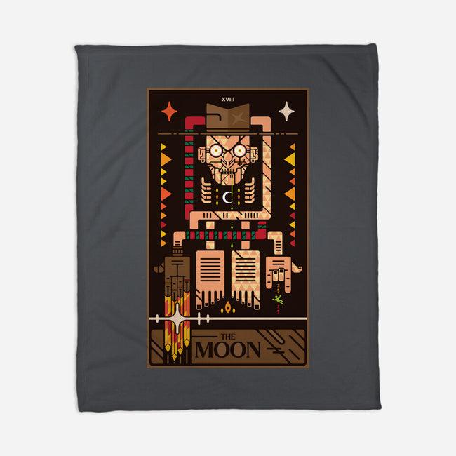 Freddy The Moon Man-None-Fleece-Blanket-BadBox
