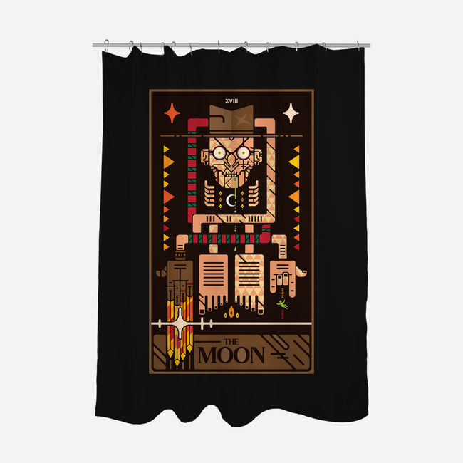 Freddy The Moon Man-None-Polyester-Shower Curtain-BadBox
