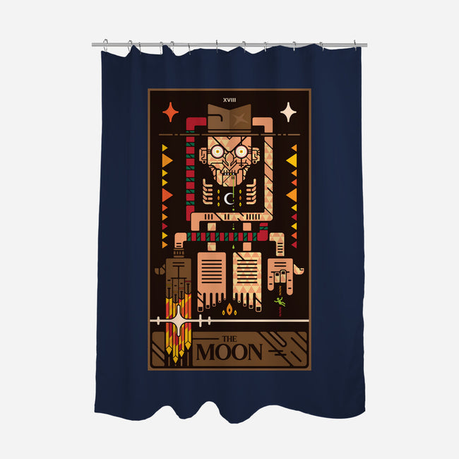 Freddy The Moon Man-None-Polyester-Shower Curtain-BadBox