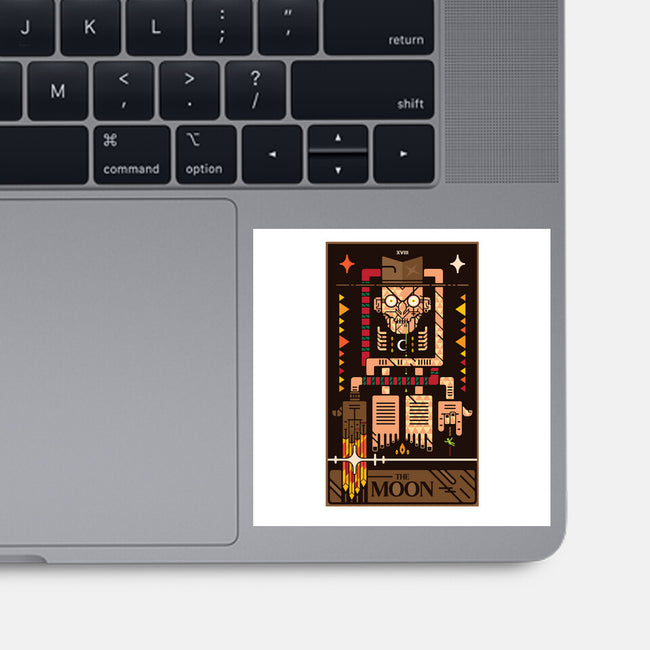 Freddy The Moon Man-None-Glossy-Sticker-BadBox