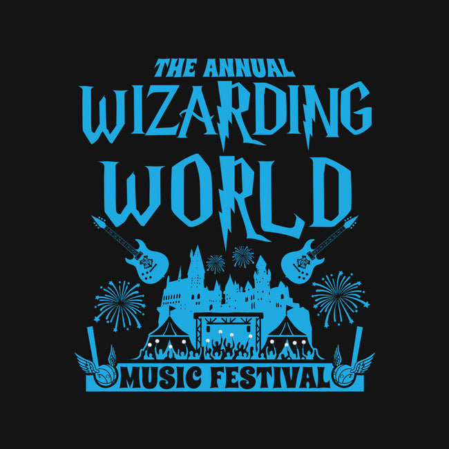 Wizarding World Music Festival-Mens-Basic-Tee-Boggs Nicolas