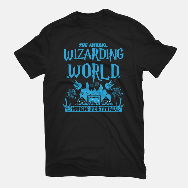 Wizarding World Music Festival-Mens-Basic-Tee-Boggs Nicolas