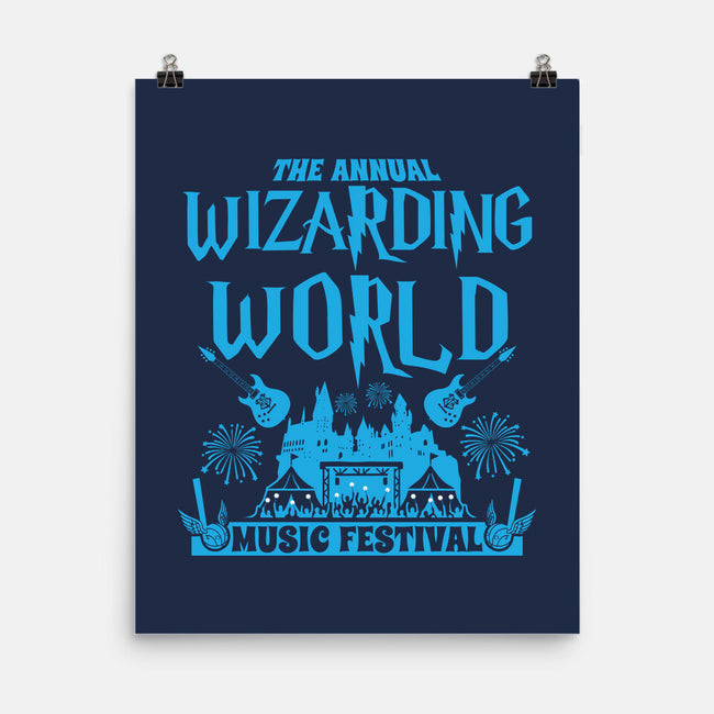 Wizarding World Music Festival-None-Matte-Poster-Boggs Nicolas
