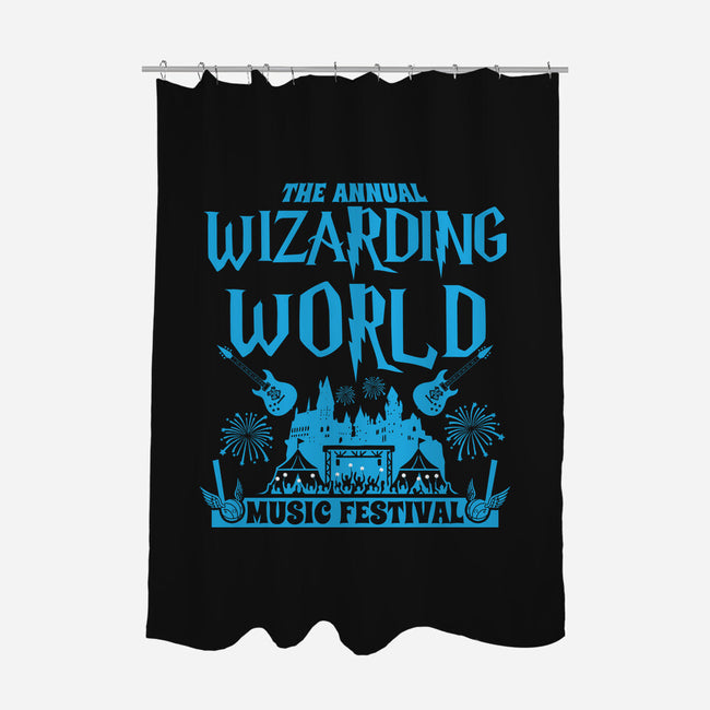 Wizarding World Music Festival-None-Polyester-Shower Curtain-Boggs Nicolas