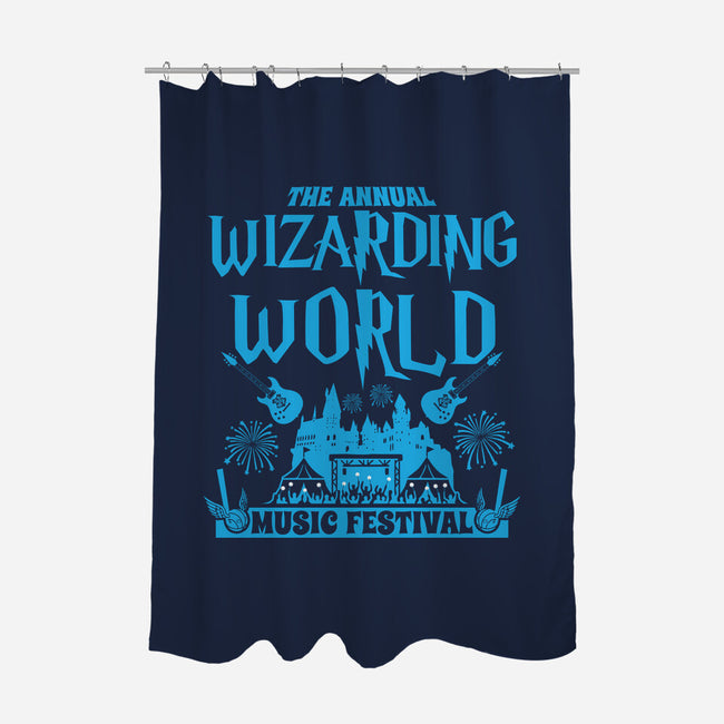 Wizarding World Music Festival-None-Polyester-Shower Curtain-Boggs Nicolas