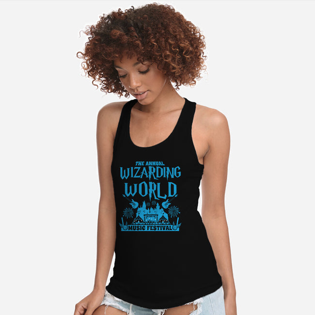 Wizarding World Music Festival-Womens-Racerback-Tank-Boggs Nicolas