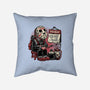 Friday Is Camp Day-None-Removable Cover w Insert-Throw Pillow-glitchygorilla