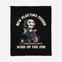 New Playtime Friend-None-Fleece-Blanket-Marinho