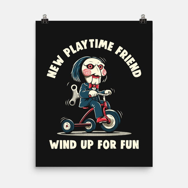 New Playtime Friend-None-Matte-Poster-Marinho