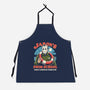 Jason's Swim School-Unisex-Kitchen-Apron-Marinho