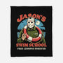 Jason's Swim School-None-Fleece-Blanket-Marinho
