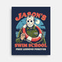 Jason's Swim School-None-Stretched-Canvas-Marinho