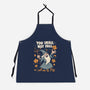 You Shall Not Fall-Unisex-Kitchen-Apron-Marinho