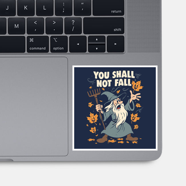 You Shall Not Fall-None-Glossy-Sticker-Marinho