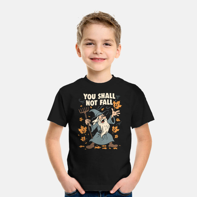 You Shall Not Fall-Youth-Basic-Tee-Marinho