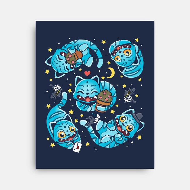 Chinese Tiger-None-Stretched-Canvas-Vallina84