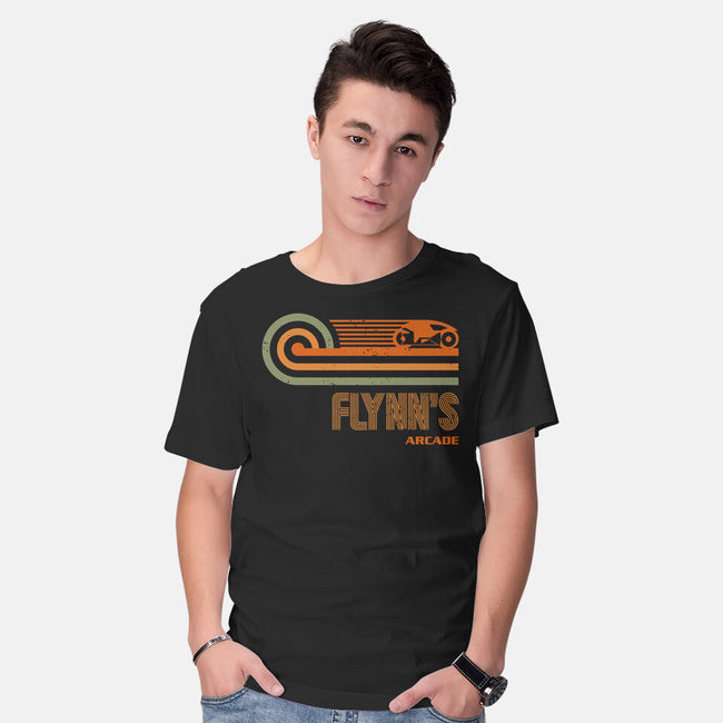 Retro Vintage Arcade-Mens-Basic-Tee-retrodivision