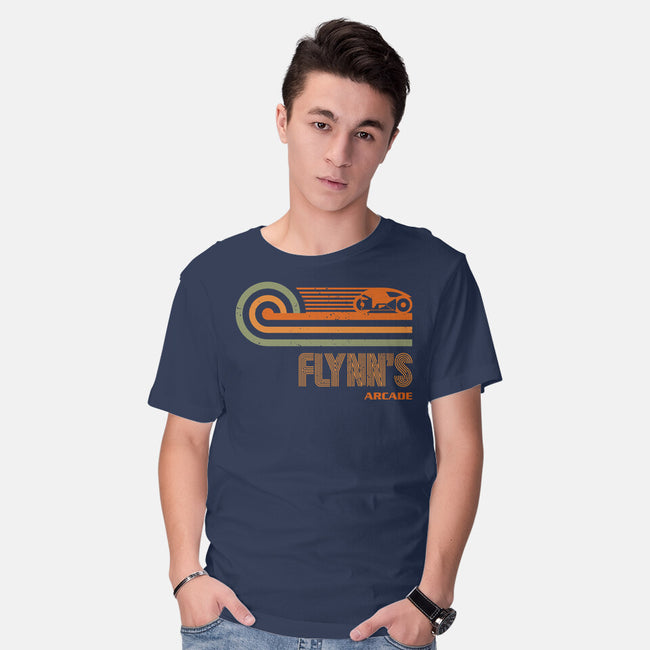 Retro Vintage Arcade-Mens-Basic-Tee-retrodivision