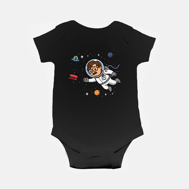 Outer Office Space-Baby-Basic-Onesie-Boggs Nicolas
